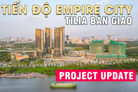 Video: Tiến độ mới nhất Empire City 88 tầng Thủ Thiêm | Tháp Tilia chuẩn bị bàn giao nhà | 16.02.2021
